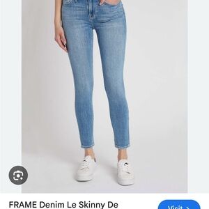 Frame Denim Le Skinny De Jeanne Crop Jeans